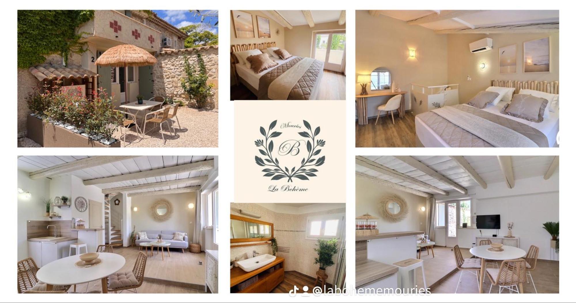 La Boheme Mouries Villa Exteriör bild